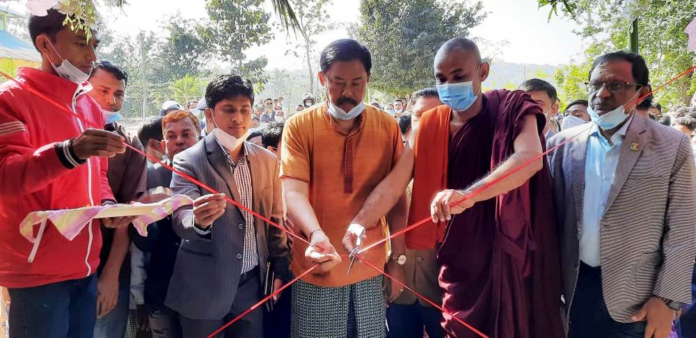 বান্দরবানে ৩ কোটি ৬৫লক্ষ টাকা ব্যয়ে ৯টি প্রকল্পের উদ্ধোধন