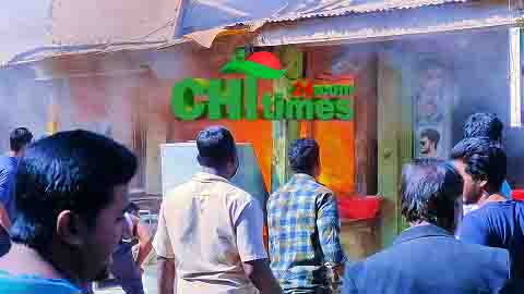 ভয়াবহ অগ্নিকান্ড থেকে রক্ষা পেলো বাঘাইছড়ির চৌমুহনী বাজার