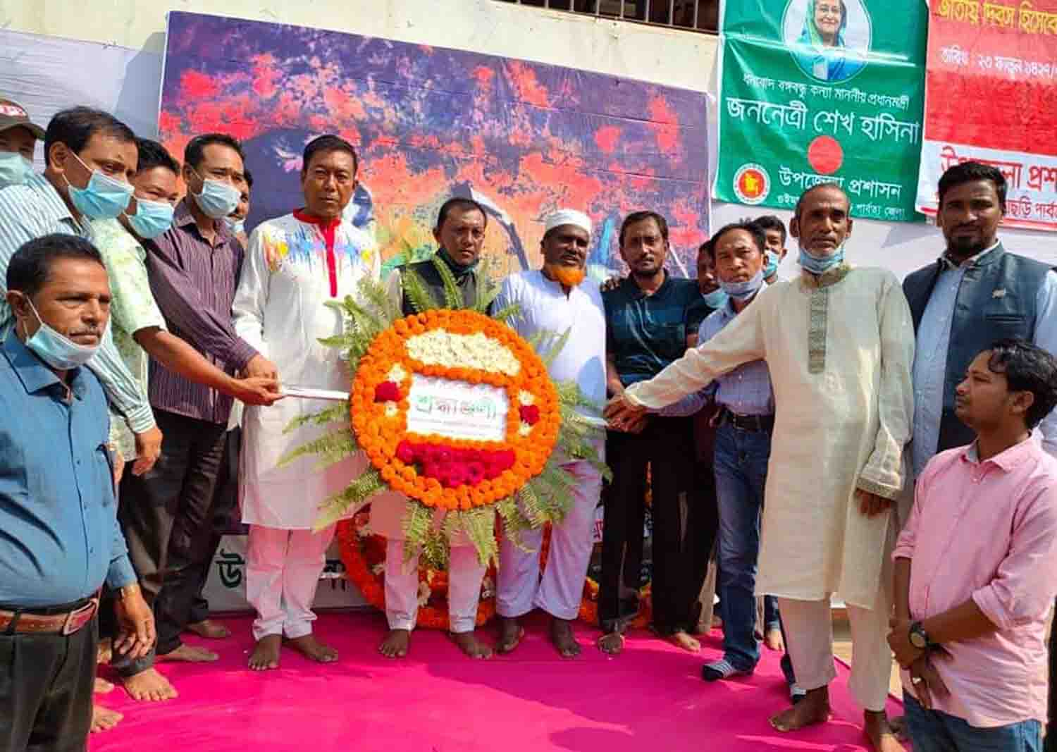 গুইমারায় আওয়ামীলীগের ঐতিহাসিক ৭ মার্চ উদযাপন