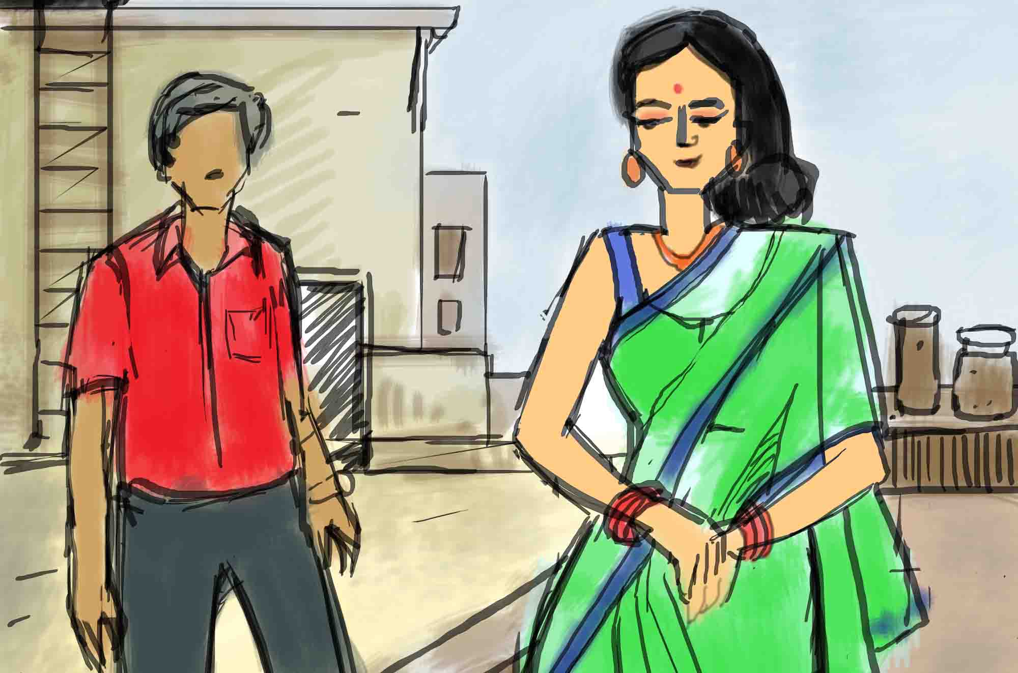প্রেমের ফাঁদে ফেলে প্রবাসীর স্ত্রীকে বাগিয়ে নিল বখাটে সোহেল