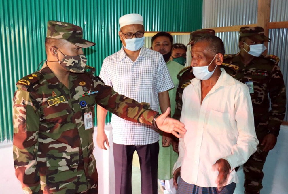 ঘরের স্বপ্ন পুরণ হলো প্রতিবন্ধি প্রিয় রঞ্জন চাকমার