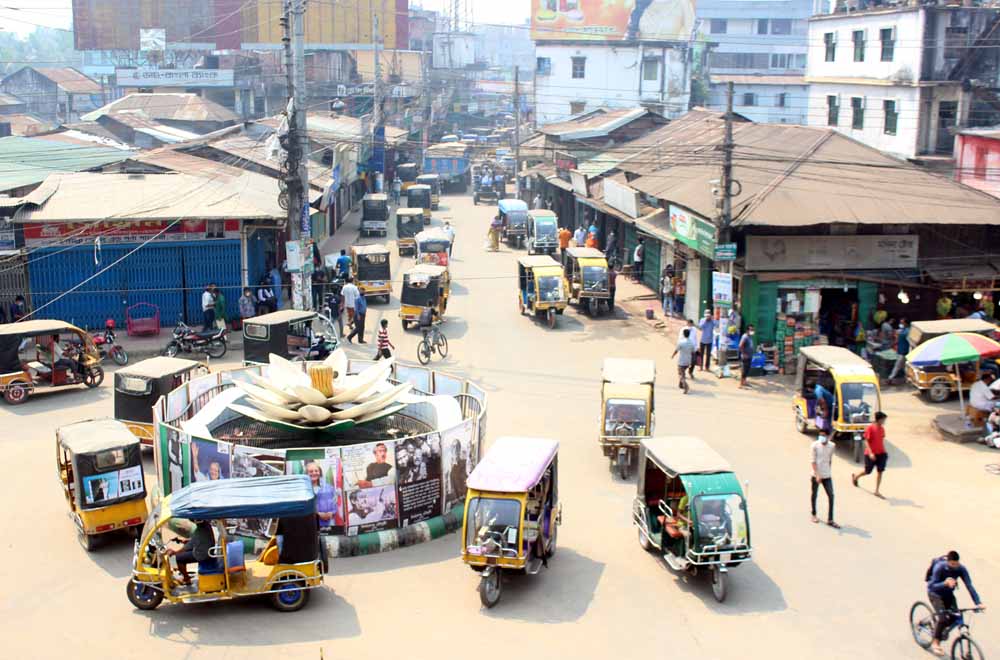 খাগড়াছড়িতে লকডাউন চলছে ঢিলেঢালা 