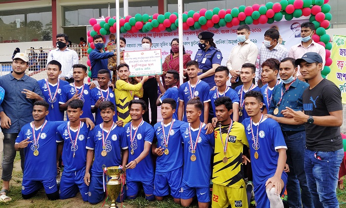 নাইক্ষ্যংছড়ি ও আলীকদম একাদশ জেলা চ্যাম্পিয়ন