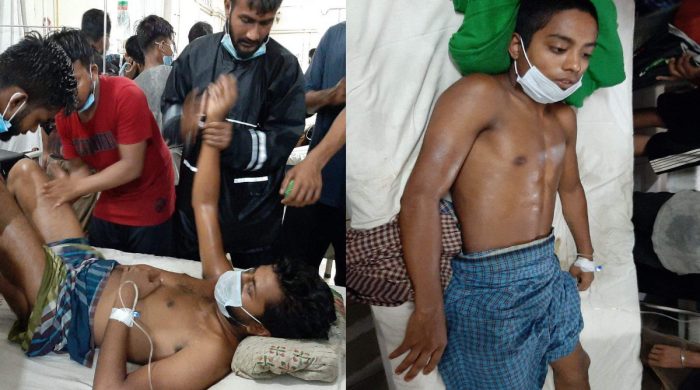 বান্দরবানে ফুটবল খেলতে গিয়ে বজ্রপাতে আহত ৬