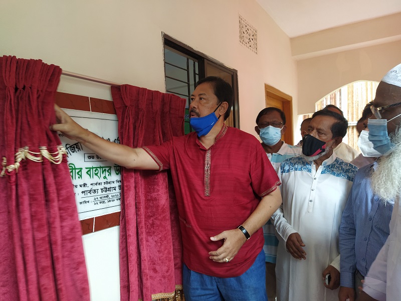 বান্দরবানে হাফেজিয়া মাদ্রাসা ও এতিমখানা ভবনের উদ্বোধন 