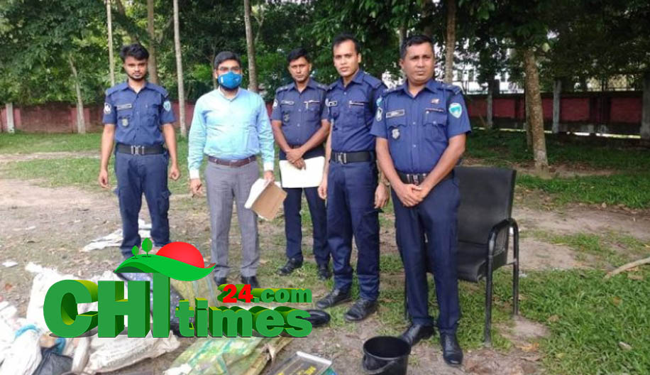বান্দরবানে সাড়ে ৫ কেজি আফিম ধ্বংস
