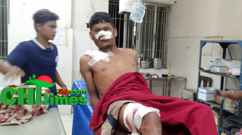 ভাল্লুকের আক্রমণে জুমচাষী আহত
