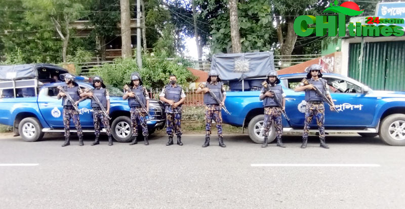 পাহাড়ে সন্ত্রাস দমনে এপিবিএন’র আনুষ্ঠানিক টহল শুরু