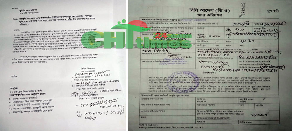 রাজস্থলীতে সড়ক নির্মাণের বরাদ্দ আত্মসাতের অভিযোগ!