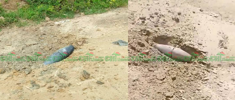 মায়ানমারের ছৌড়া দুই মর্টার শেল এসে পড়ল বান্দরবানে