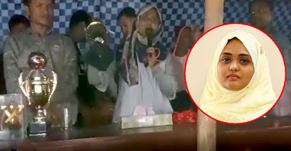 আলীকদমে খেলার ট্রপি ভাঙ্গলেন ইউএনও, ভিডিও ভাইরাল