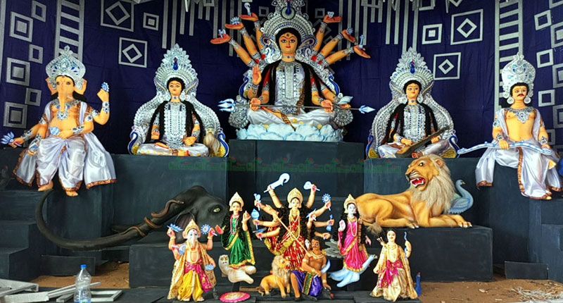 রাঙামাটির ৪২মন্ডপে ৫স্তরের নিরাপত্তাবলয়;দায়িত্বে পুলিশ-আনসারের ৭’শ সদস্য