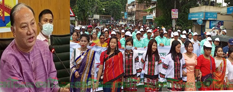 “পাহাড়ে পর্যটন শিল্প বিকাশে সবচেয়ে বড় বাঁধা অবৈধ অস্ত্র”