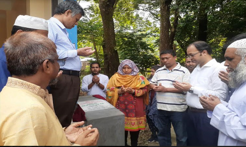 লক্ষ্মীছড়িতে নবনির্মিত জনস্বাস্থ্য প্রকৌশল ভবনের শুভ উদ্বোধন