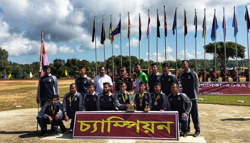 অ্যাথলেটিকস প্রতিযোগিতায় রামগড় ৪৩ বিজিবি চ্যাম্পিয়ন