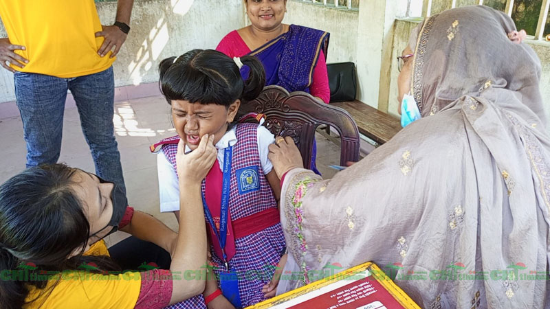 রাঙামাটিতে ৫-১১ বছর বয়সী ৮৫ হাজার শিশুকে কোভিড টিকাদান শুরু