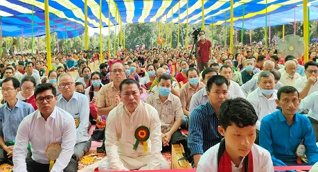 জগতে শান্তি প্রতিষ্ঠা ও অহিংসায় সুখ নিহিত: মংসুইপ্রু চৌধুরী অপু 