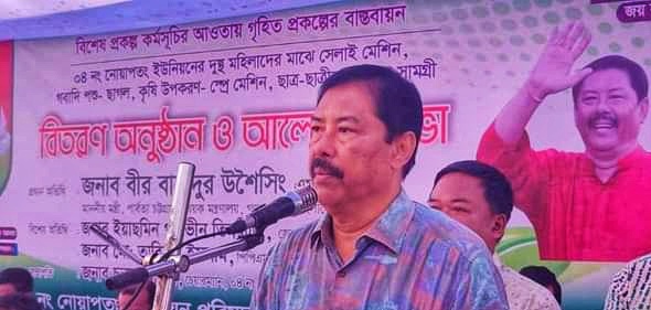 প্রধানমন্ত্রী পার্বত্য অঞ্চলের মানুষের কল্যাণে অত্যন্ত আন্তরিক; পার্বত্য মন্ত্রী 