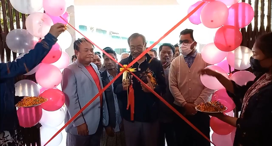 বান্দরবান জেলা পরিষদ স্কুল এন্ড কলেজ এর অস্থায়ী ক্যাম্পাসের উদ্বোধন