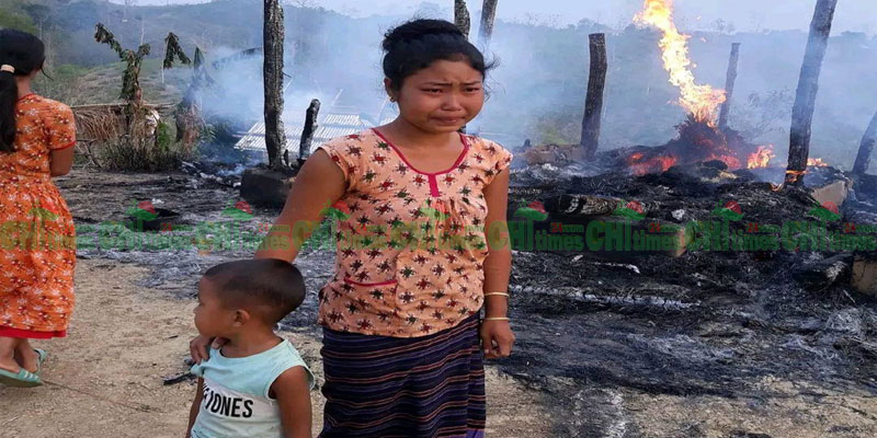 সাজেকে চুলার আগুনে জেসমিন চাকমার স্বপ্ন পুড়ে ছাই 