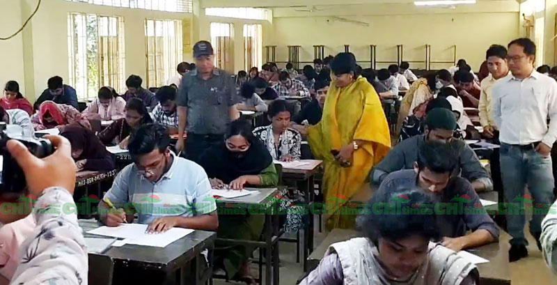 উৎসবমুখর পরিবেশে রাঙামাটিতে ২য় পর্যােয়ে গুচ্ছভুক্ত ভর্তি পরীক্ষা অনুষ্ঠিত