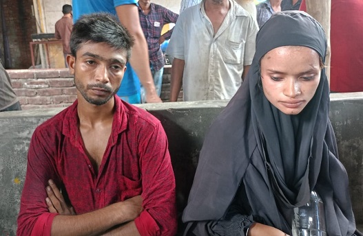বাঙালহালিয়ায় চোলাই মদ’সহ আটক দুইজন