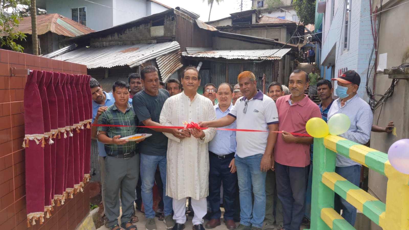 রাঙামাটিতে সাড়ে ৩ কোটি টাকার উন্নয়ন প্রকল্প উদ্বোধন করলেন নিখিল কুমার চাকমা