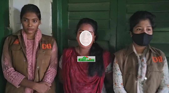 রাঙামাটি শহরে কেনাবেচার সময় ইয়াবাসহ নারী আটক