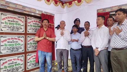 ১৮কোটি টাকা ব্যয়ে বান্দরবানের বিভিন্ন উন্নয়ন কাজের উদ্ধোধন করলেন পার্বত্যমন্ত্রী