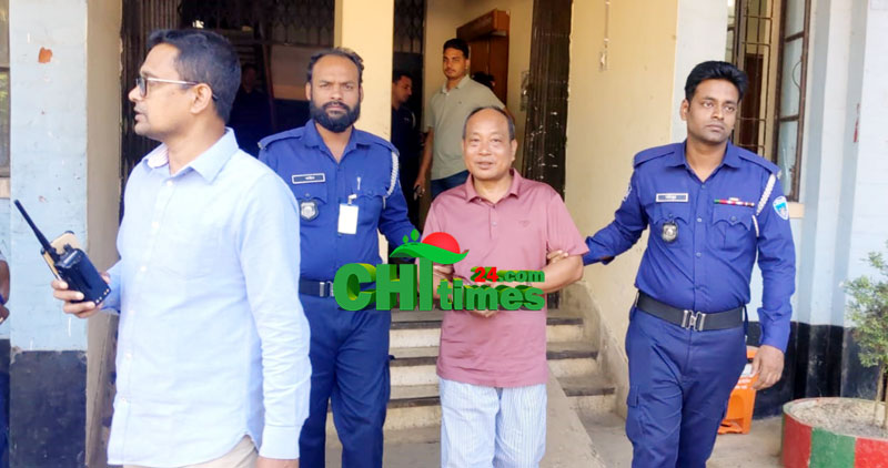 রাঙামাটিতে বহুল আলোচিত “দয়াল চাকমা” প্রতারনা মামলায় গ্রেফতার