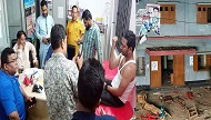 মাটিরাঙ্গায় পাল্টাপাল্টি হামলা,ভাংচুর