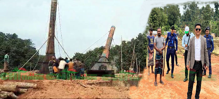 লংগদু’য় জরিমানা ও চুল্লি ভেঙ্গে অবৈধ ইটভাটা বন্ধ করলো প্রশাসন