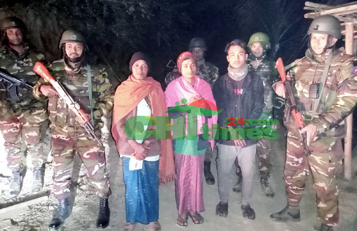 নৌকায় ভোট দেয়ায় রাঙামাটিতে অপহৃত ৩ গ্রামবাসী সেনা তৎপরতায় ২ দিনপর উদ্ধার