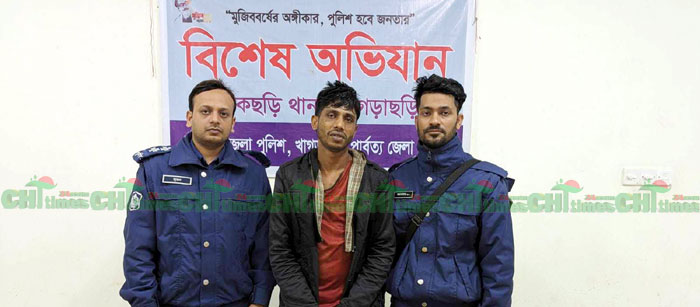 মানিকছড়িতে ৬০ পিছ ইয়াবাসহ যুবক আটক