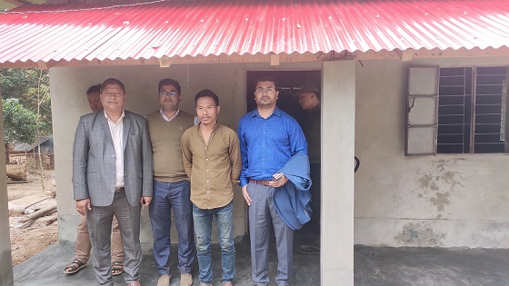 রাজস্থলীতে আশ্রয়ণ প্রকল্পের ঘর পরিদর্শন করলেন ইউএনও