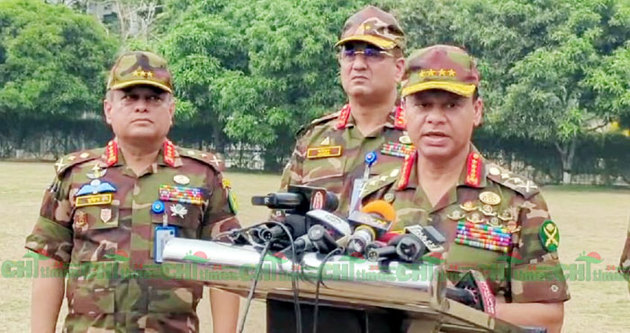 পাহাড় থেকে সেনা ক্যাম্প সরিয়ে নেয়ায় সুযোগ নিয়েছে সন্ত্রাসীরা; সেনা প্রধান