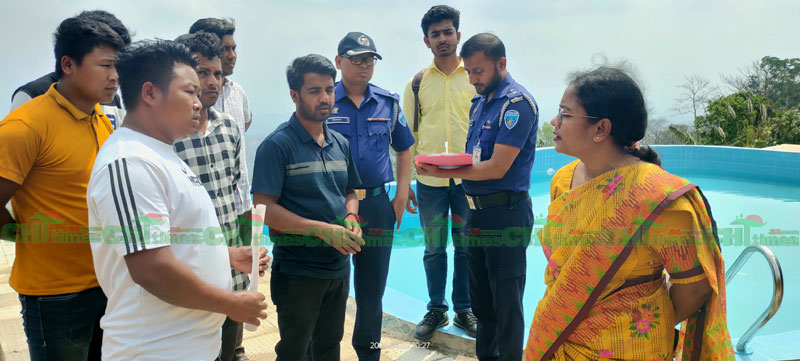 হাইকোর্টের রুলের পর সাজেকের রিসোর্টে অভিযান; ২লাখ টাকা জরিমানা
