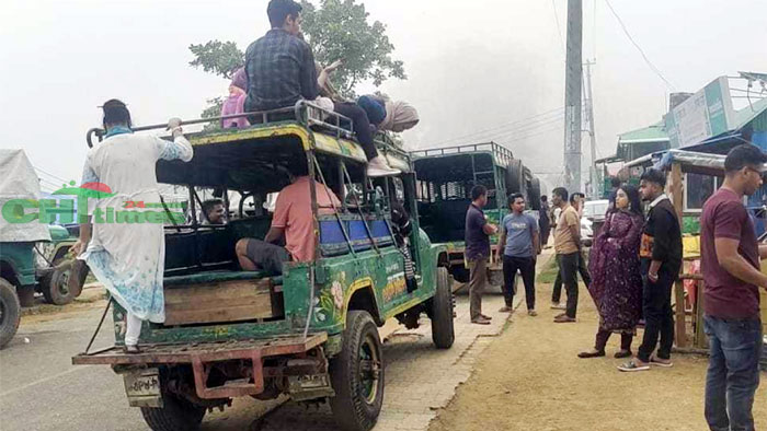 ইউপিডিএফ’র অবরোধে সাজেকে আটকা পড়েছিলো ৩শ পর্যটক