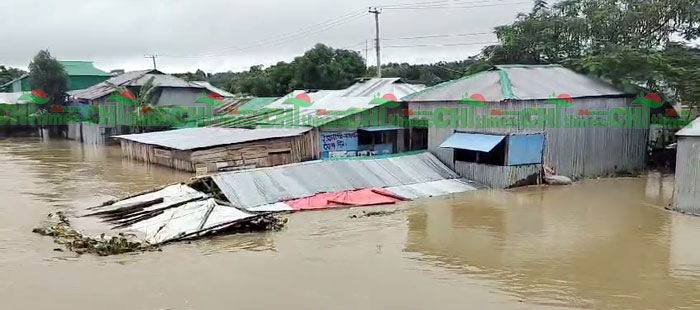 কাপ্তাই হ্রদের পানি বৃদ্ধিতে তলিয়ে গেছে ৬ হাজার হেক্টর কৃষিজ জমি; দূর্ভোগ চরমে