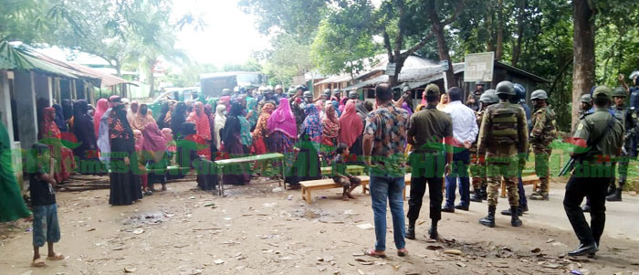 রাজস্থলীতে মগপার্টি কর্তৃক ২চালককে মারধর, সড়ক অবরোধ করে নারীদের প্রতিবাদ