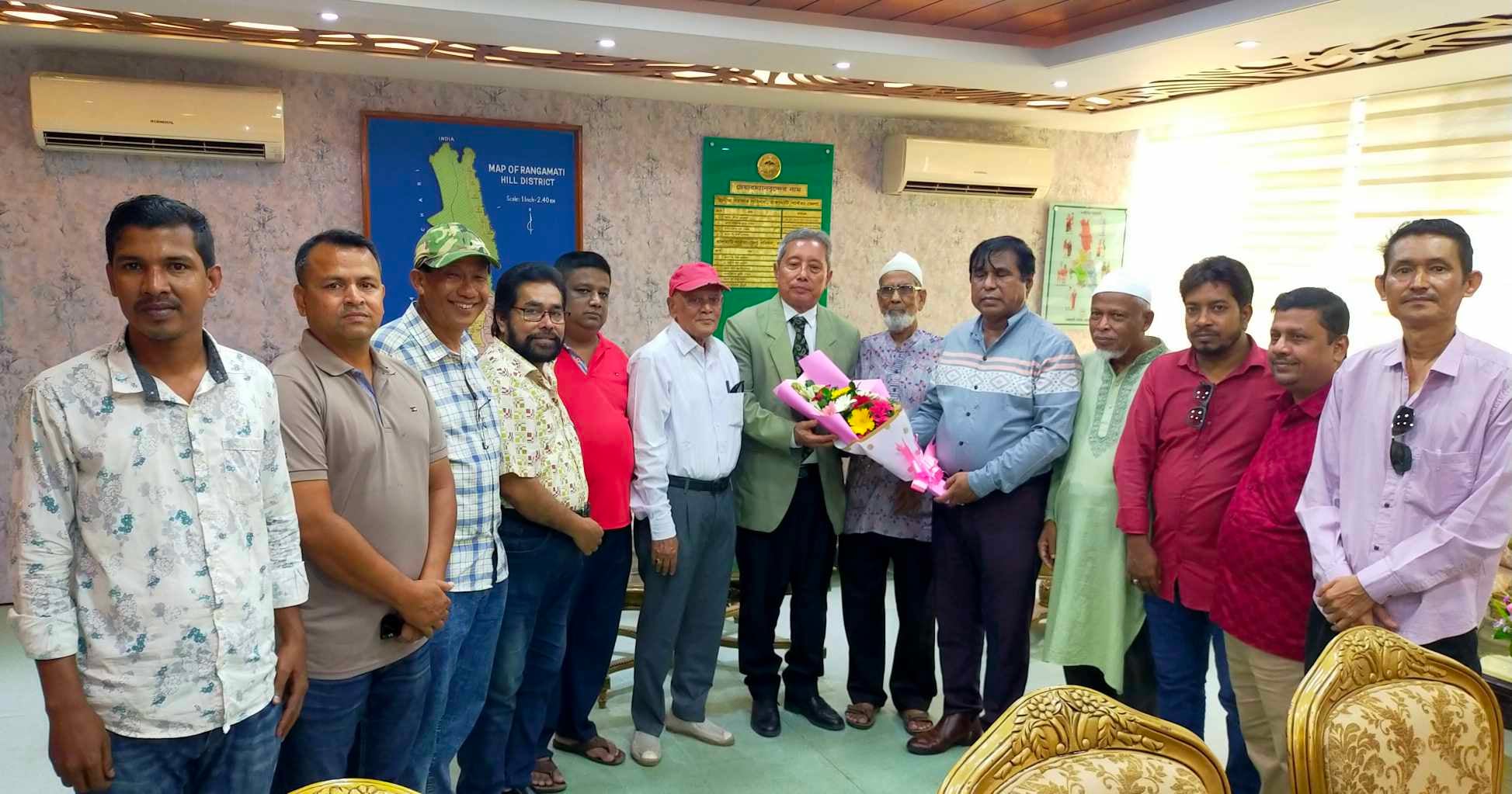 রাঙ্গামাটি পার্বত্য জেলা পরিষদকে দূর্নীতিমুক্ত পরিষদে গড়ে তোলা হবে- কৃষিবিদ কাজল তালুকদার