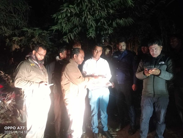 দীঘিনালায় পাহাড় কাঁটার অভিযোগে ১ লক্ষ টাকা জরিমানা
