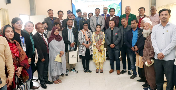 রাবিপ্রবি’র ভাইস-চ্যান্সেলরের সাথে সাংবাদিকদের মতবিনিময়