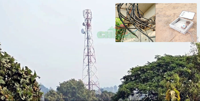 উপজাতীয় সন্ত্রাসীদের নাশকতায় পাহাড়ে অচল অর্ধশত মোবাইল টাওয়ার