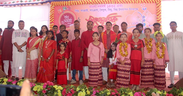 কাউখালীতে বর্নিল আয়োজনে বাংলা নববর্ষকে বরণ