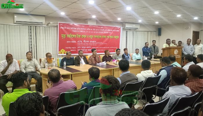 রাঙামাটিতে অটোরিকশা চালক সমিতির ৪ লাখ টাকা মৃত্যু তহবিল প্রদান