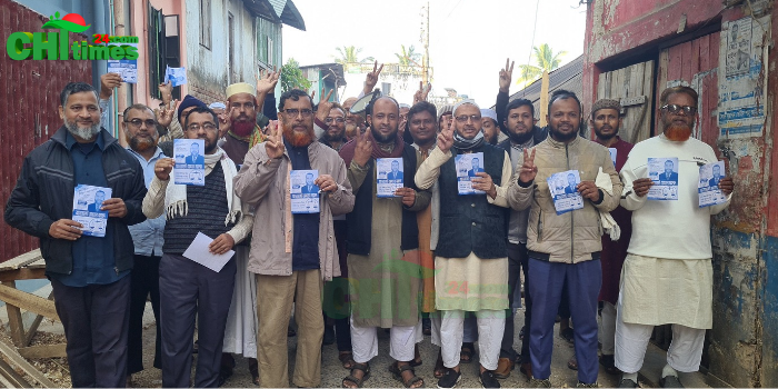 জামায়াতের মনোনীত প্রার্থী অ্যাডভোকেট মোখতার আহমেদের গণসংযোগ