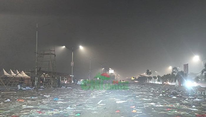 স্বদেশে ফিরলেন তারেক রহমান, শুরু বিএনপির পরিচ্ছন্নতা অভিযান”