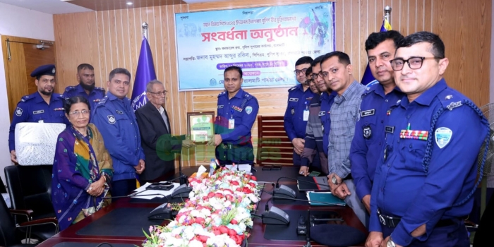 বিজয় দিবসে রাঙ্গামাটিতে বীর পুলিশ ও শহিদ পরিবার সংবর্ধিত