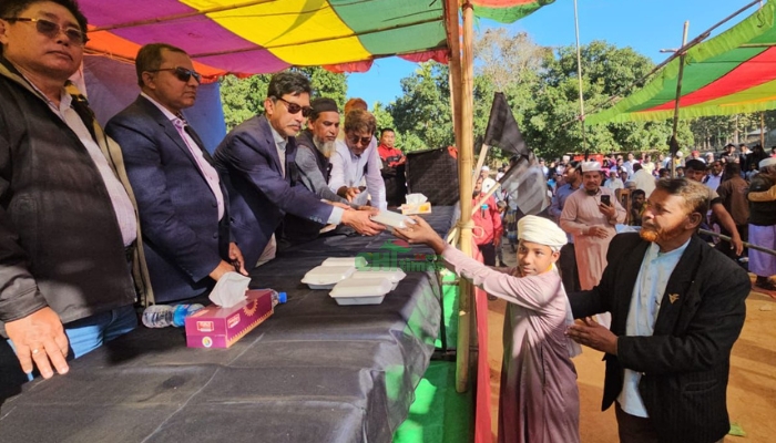 বরকলে খালেদা জিয়ার রুহের মাগফিরাত কামনায় দোয়া মাহফিল